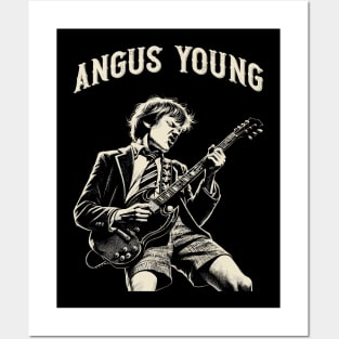 Angus Young Posters and Art